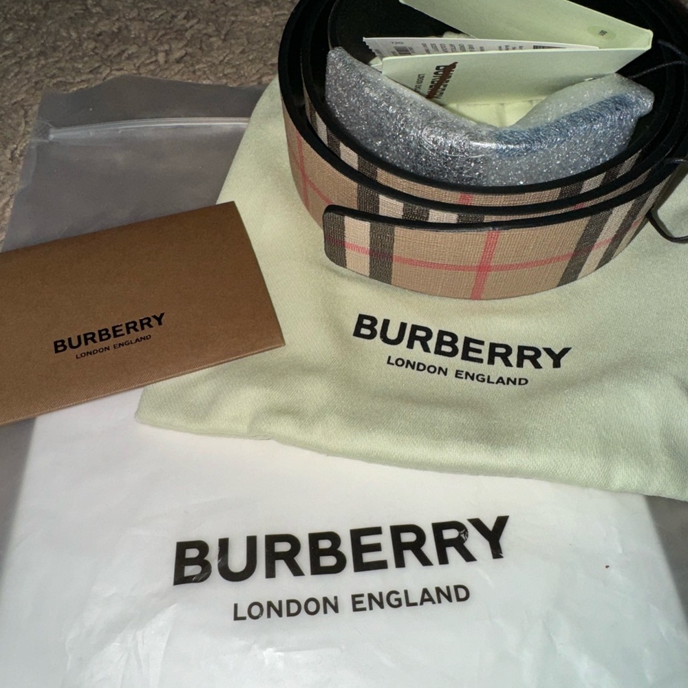 Men’s burberry belt size 95